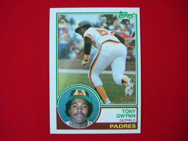 1983 Topps Tony Gwynn Rookie Card #482 - San Diego Padres