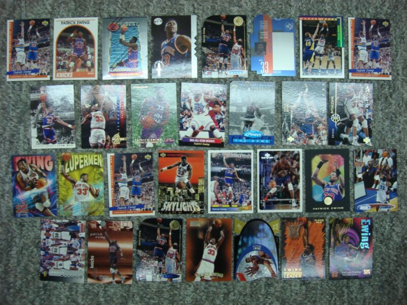 Patrick Ewing Basketball Card Collection
