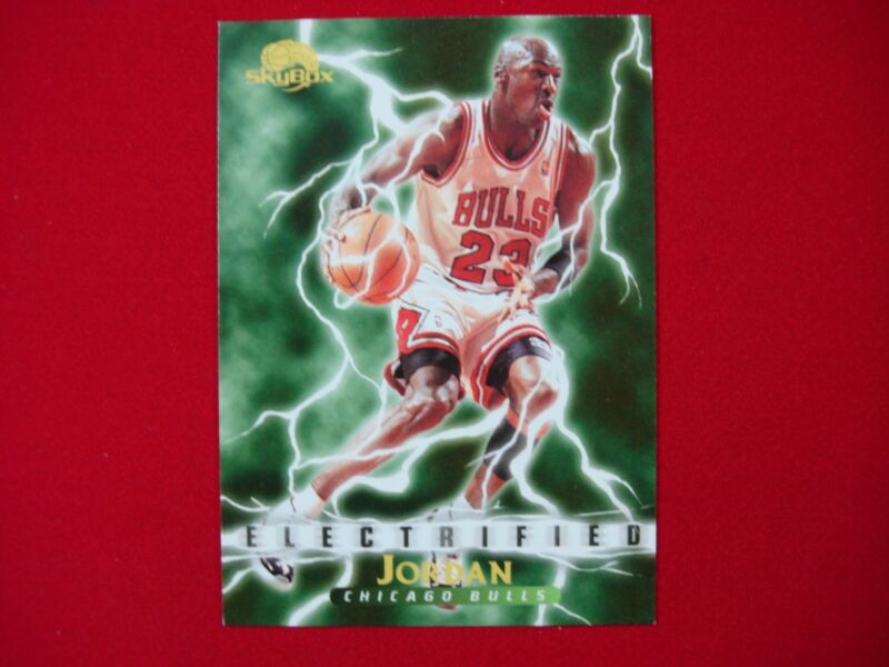 1995-96 Skybox Michael Jordan #278 'Electrified' Chicago Bulls Card - PSA Graded