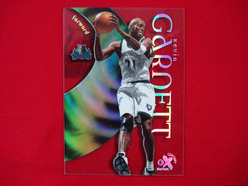 1998-99 Skybox Ex Century Kevin Garnett Acetate #13 Minnesota Timberwolves Basketball Card (PSA Graded)