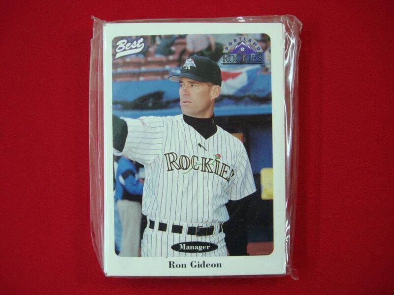 1996 Portland Rockies Minor League Baseball Card Set in Original Packaging