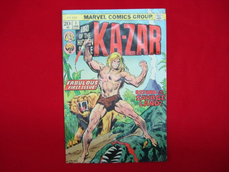Ka-Zar #1 (Vol 1, January 1974) Marvel Comics cover