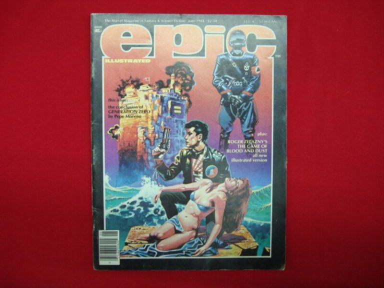 Epic Illustrated Magazine #24 Vol. 1 (June 1984) cover