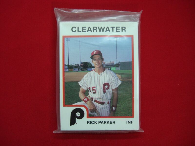 1987 Clearwater Phillies ProCards MiLB Team Set