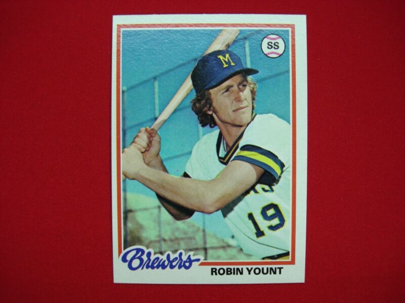 1978 Topps Robin Yount #173 Milwaukee Brewers Baseball Card