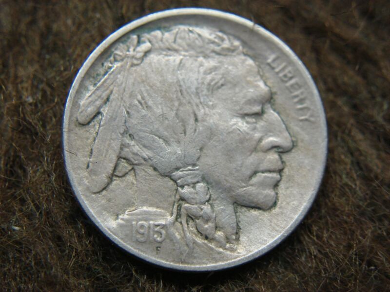 Genuine 1913 Type I Buffalo Nickel - Uncirculated & Original Blue Folder Find