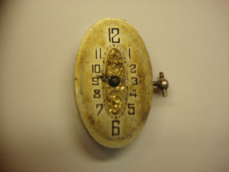 Vintage Felicitas Swiss watch movement, 17 jewels, runs but needs a hand