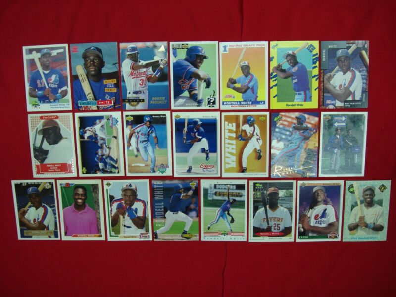 Rondell White Baseball Card Lot