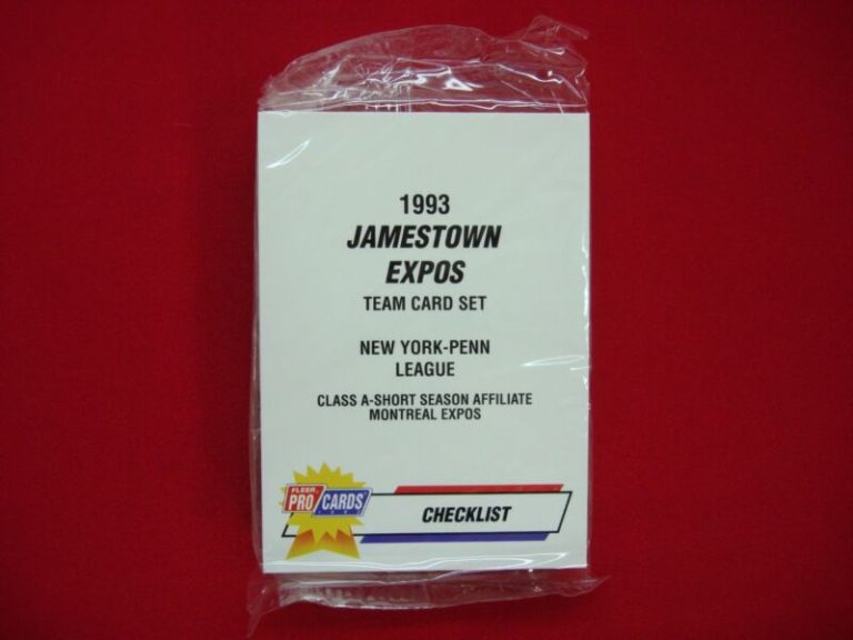 1993 Fleer ProCards Jamestown Expos Minor League Team Set - Sealed