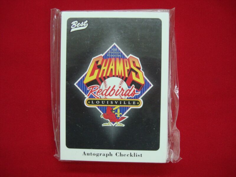 1996 Louisville Redbirds Team Set with Dmitri Young