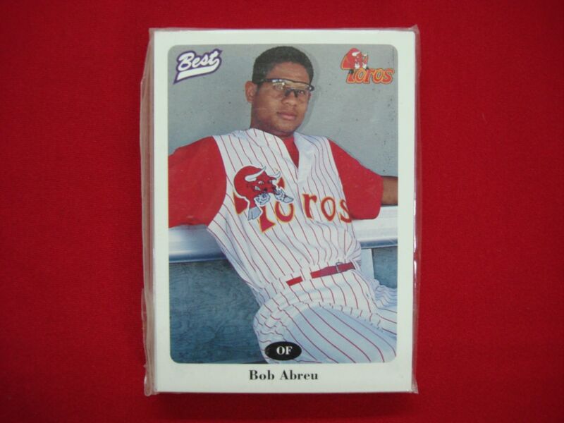 1996 Tucson Toros baseball card set featuring Bobby Abreu