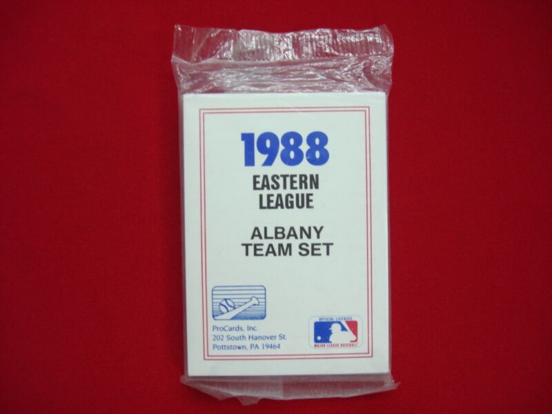 1988 Albany-Colonie Yankees Procards MiLB Team Set