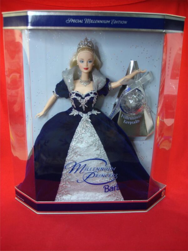 2000 Millennium Princess Barbie doll in original box.
