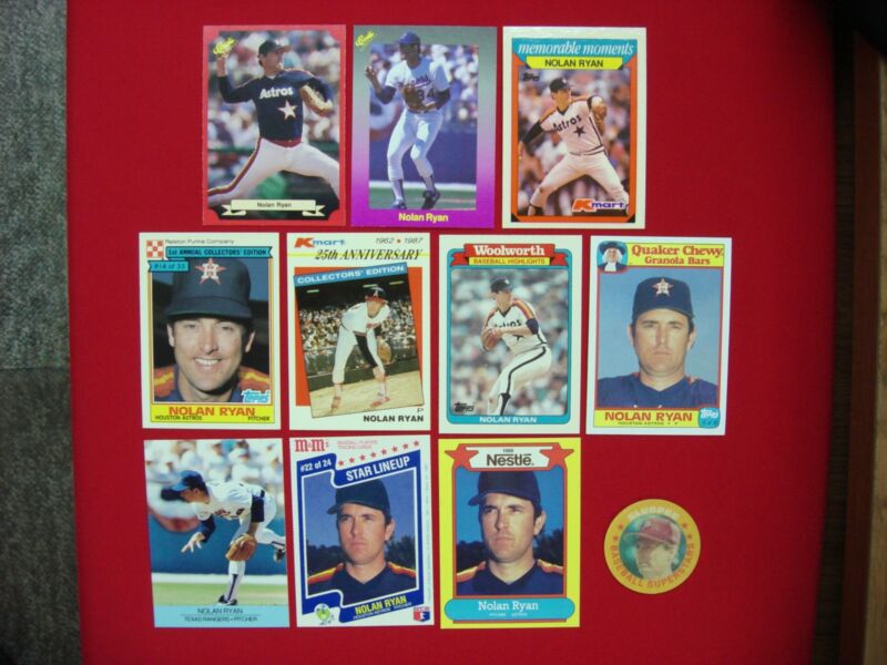 Vintage Nolan Ryan Baseball Cards - Kmart, Purina, Slurpee & More