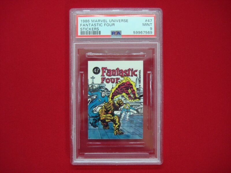 PSA 9 graded Fantastic Four #47 (1986) comic book