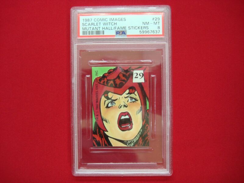 Rare Scarlet Witch #29 PSA 8 Sticker