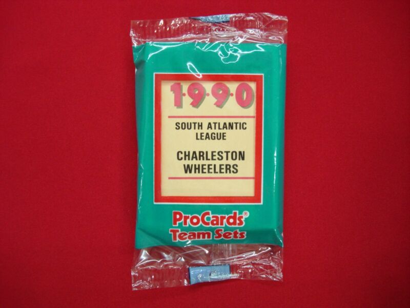 1990 Charleston Wheelers ProCards MLB Team Set factory sealed