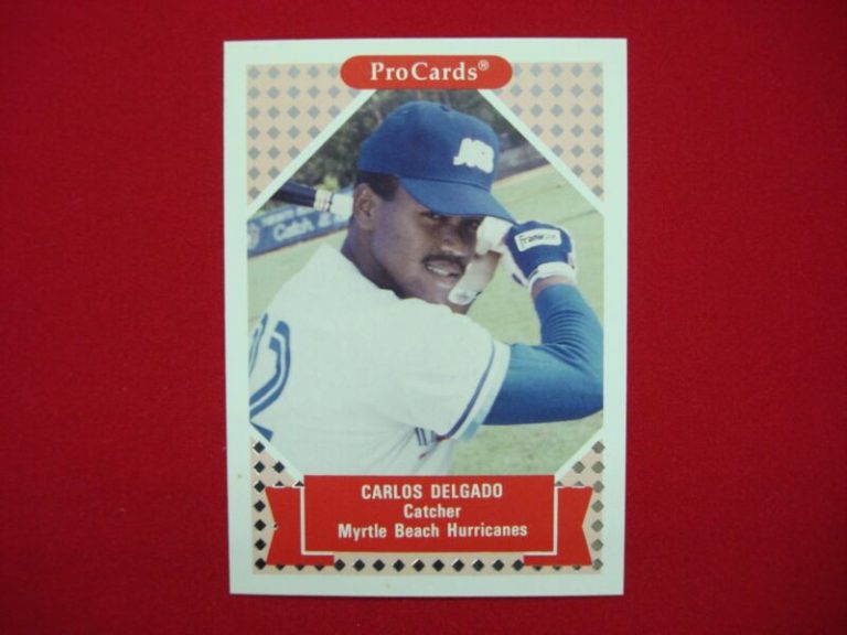 1991 ProCards CARLOS DELGADO Five State Expo Promo Card (1 of 40)