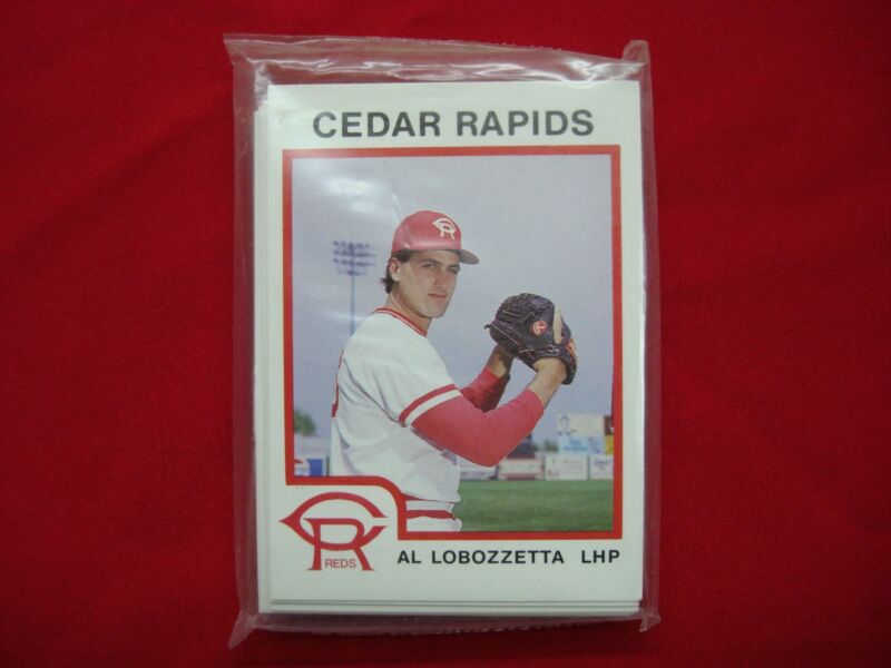 1987 Cedar Rapids Reds ProCards Minor League Baseball Card Set