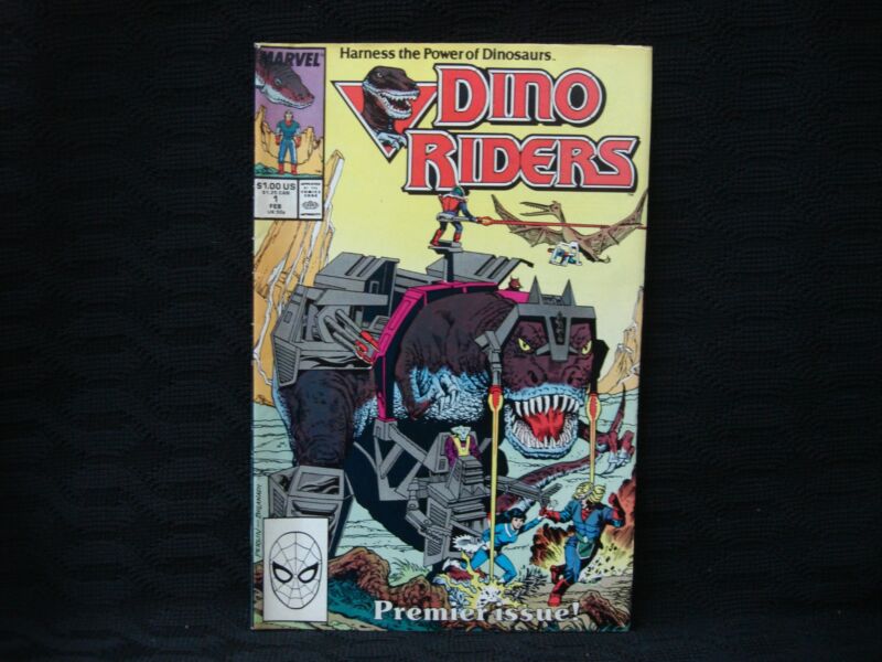 Dino Riders #1 comic book cover