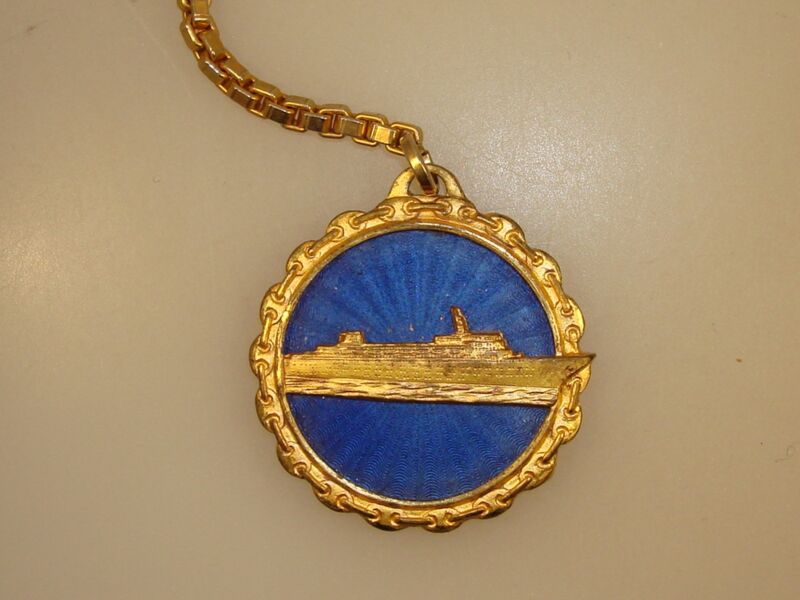 Vintage S.S. Oceanic charm