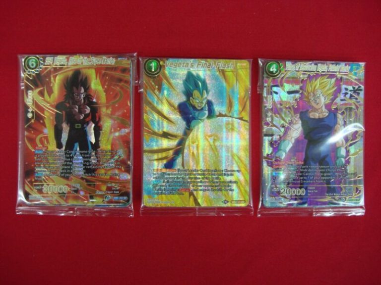 Dragon Ball Super Card Game: History of Vegeta 3-Pack Theme Selection (Factory Sealed)