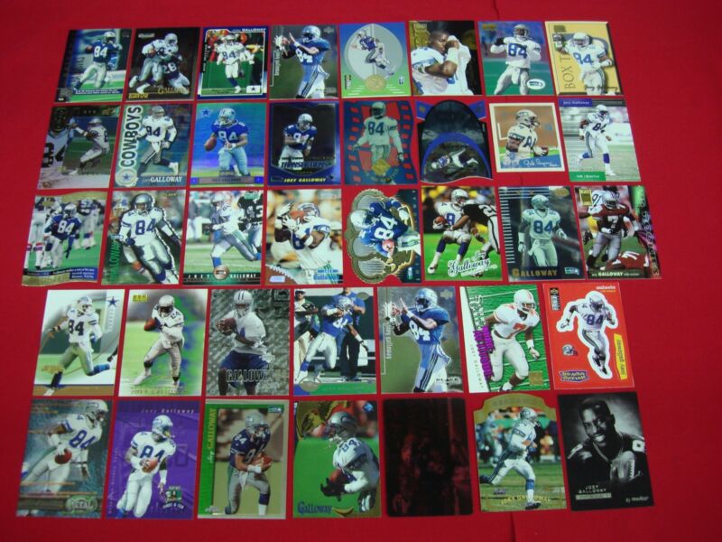 Joey Galloway Football Card Lot