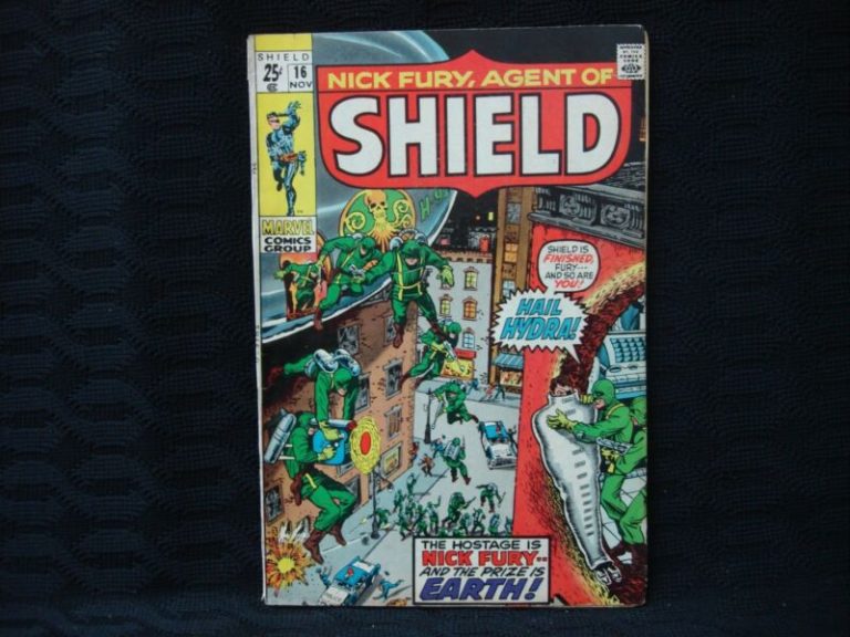 Nick Fury, Agent of S.H.I.E.L.D. #16 (Nov 1970) comic book cover
