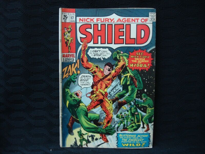 Original Nick Fury, Agent of S.H.I.E.L.D. #17 (Jan 1971) Marvel Comics