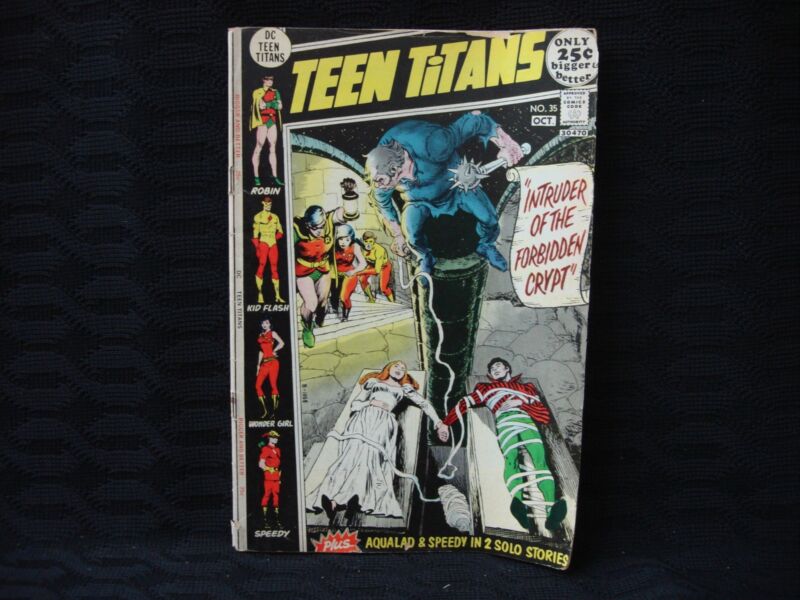 Teen Titans #35 (Oct 1971) comic book cover