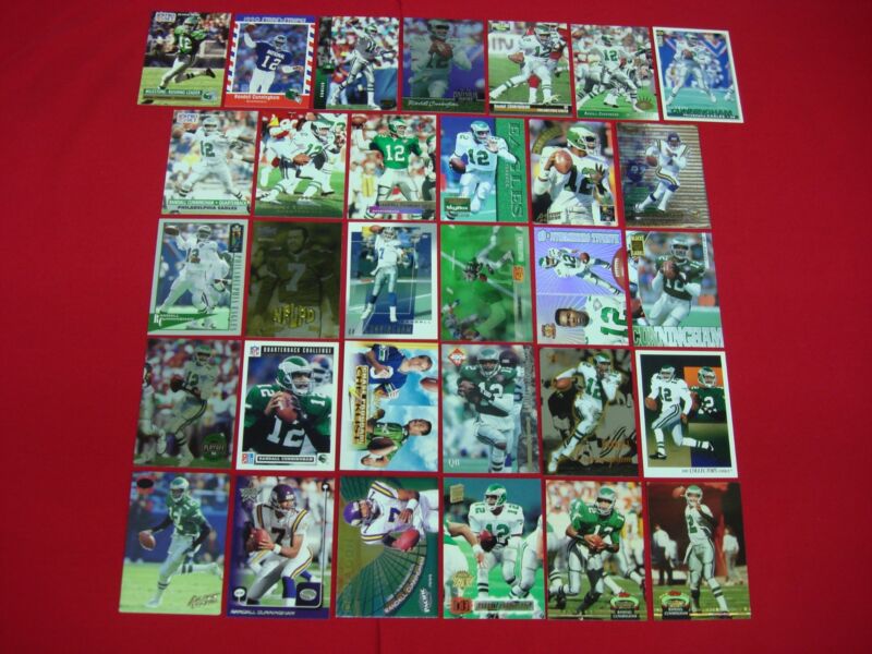 Randall Cunningham Football Card Lot