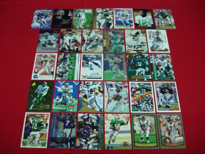 Randall Cunningham Football Card Collection