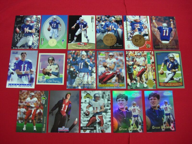 Drew Bledsoe Football Card Collection