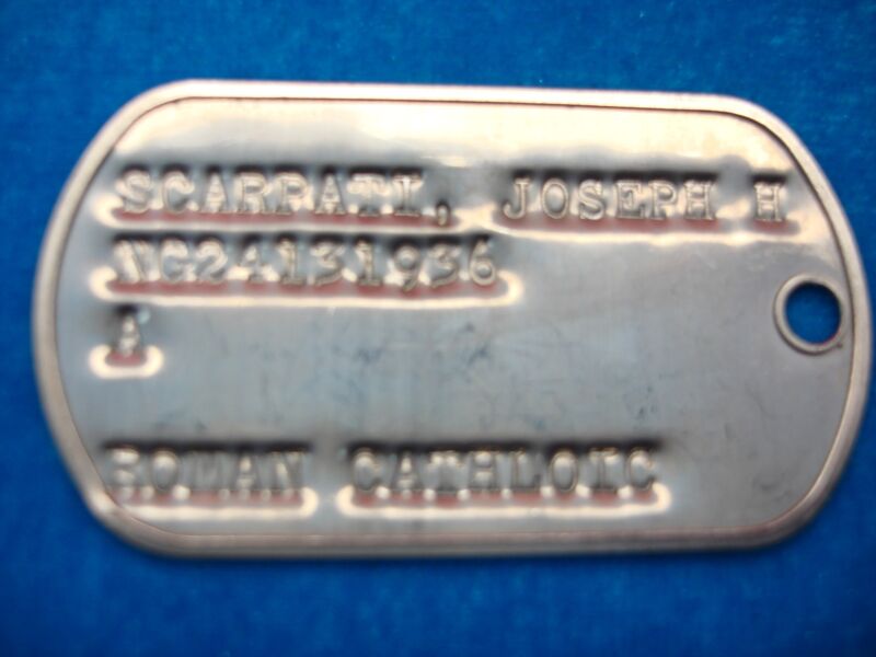 Vintage Philadelphia Eagles Joseph Scarpati Dog Tag