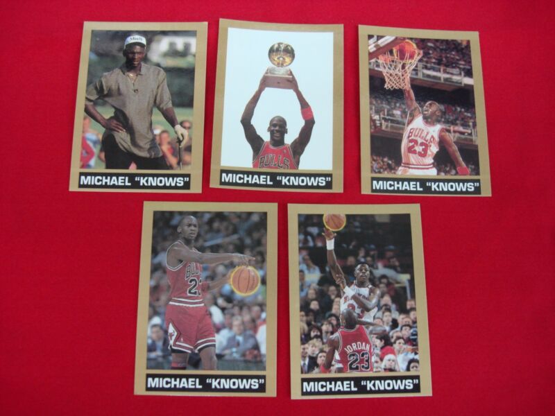 Vintage Michael Jordan sports cards - Broder Type Design