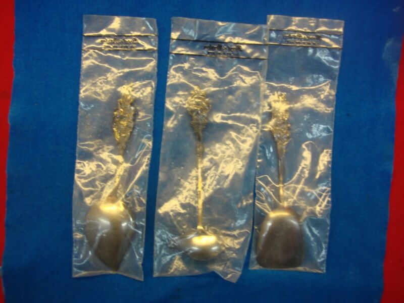 Vintage Reed & Barton Harlequin Hostess Set - New In Sealed Bags