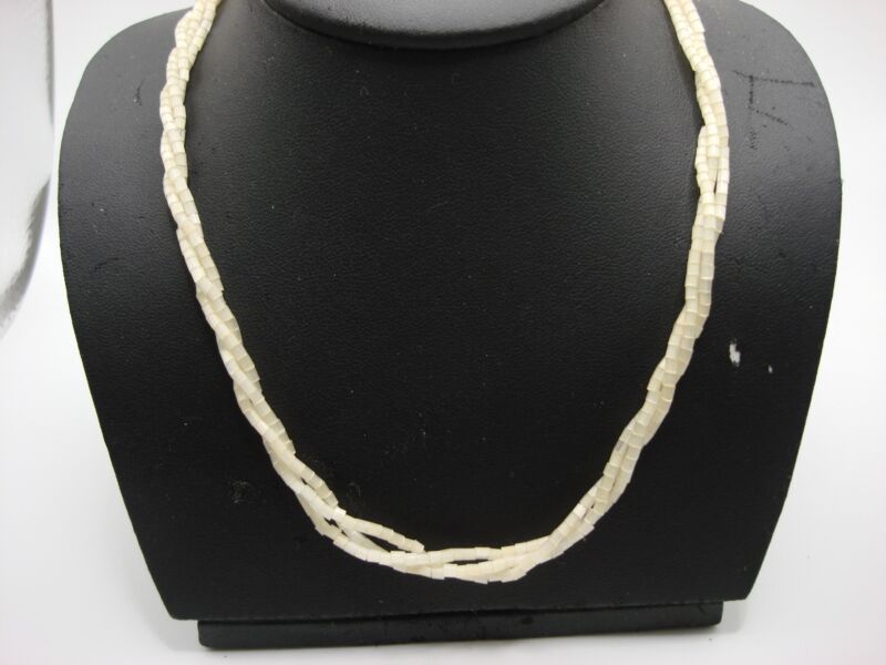 Art Deco Mother of Pearl Choker Necklace
