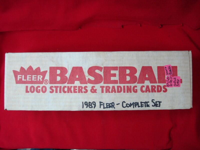 1989 Fleer Baseball Complete Set, Factory Sealed, Includes Ken Griffey Jr. Rookie Card