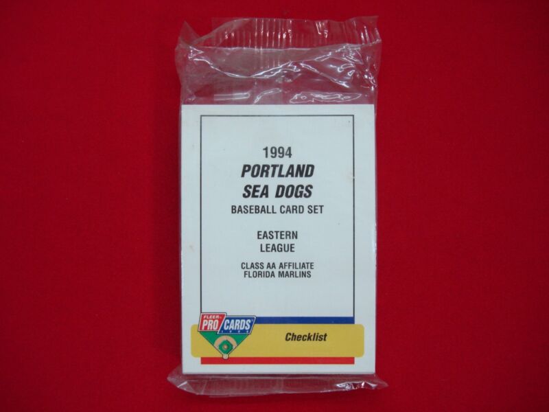 1994 Fleer ProCards Portland Sea Dogs Team Set - Johnson & Renteria (Factory Sealed)