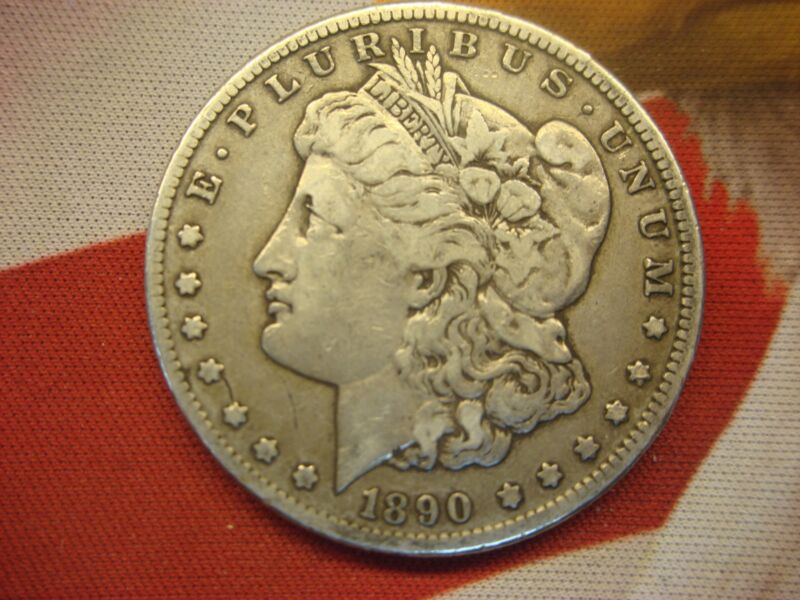 1890 CC Morgan Dollar from the Carson City Mint in nice natural condition