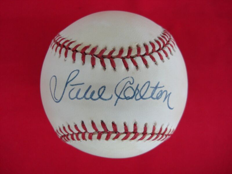 Steve Carlton autographed baseball
