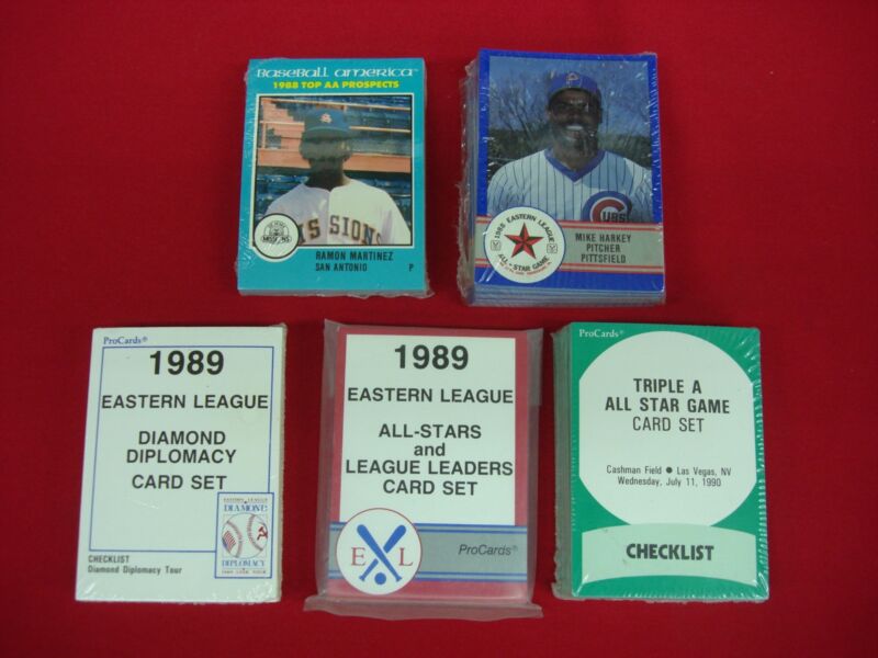 Collection of 1988-1990 Minor League Baseball Card Sets