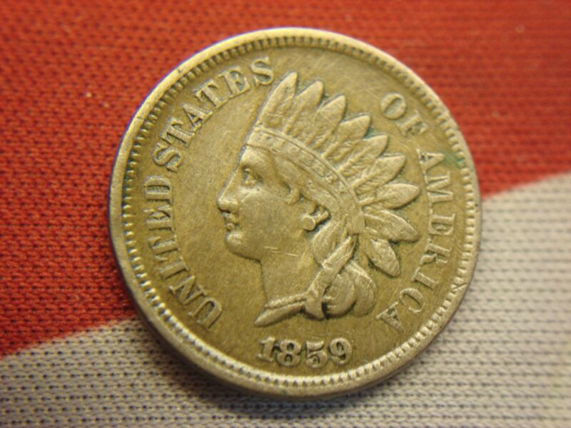 1859 Indian Head Cent - First Year of Issue