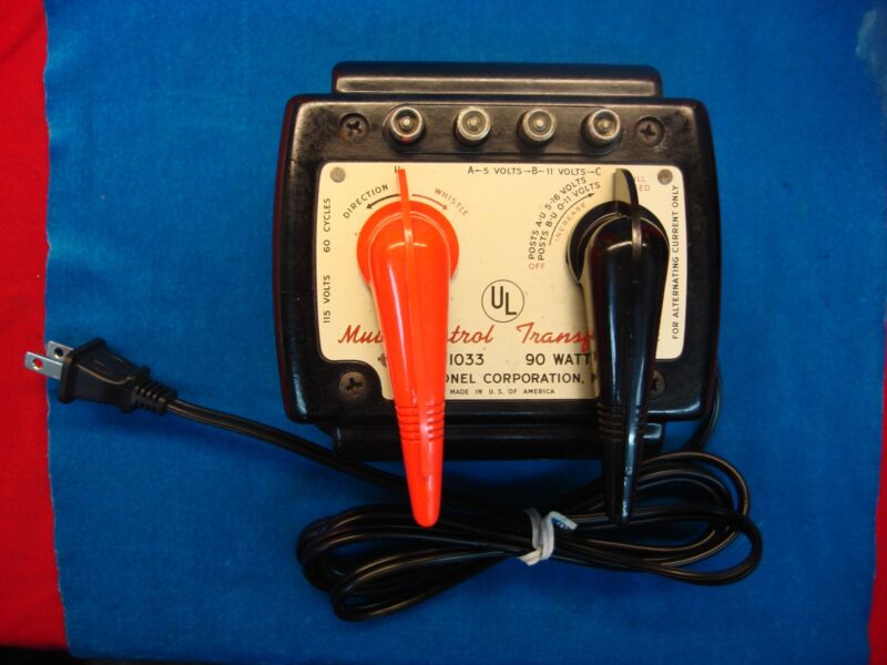 Lionel Model 1033 Transformer - 90 Watt, Excellent Condition