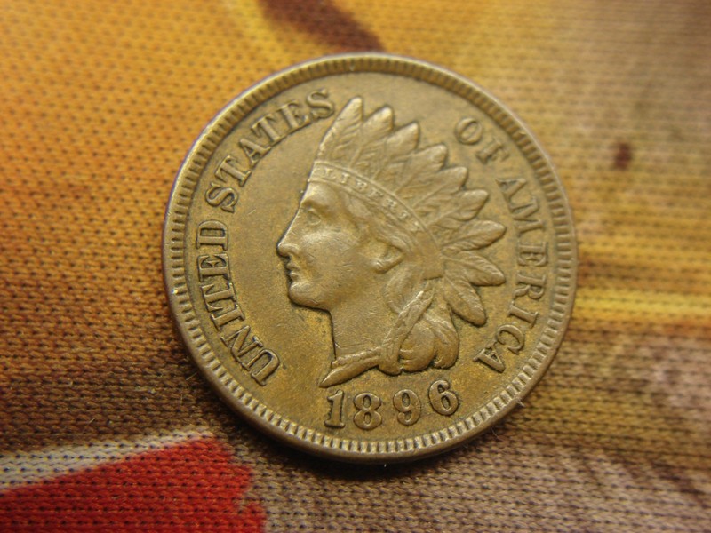 1896 Indian Head Cent in great condition