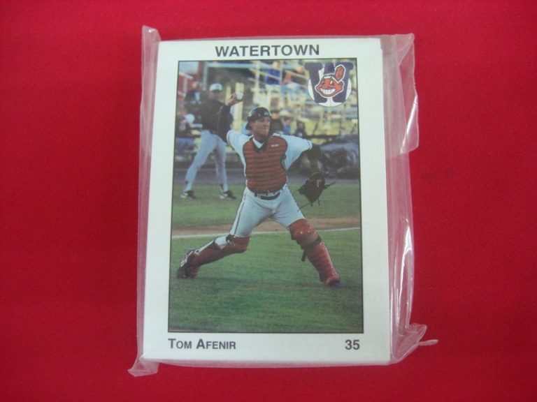 1996 Watertown Indians Minor League Baseball Card Set