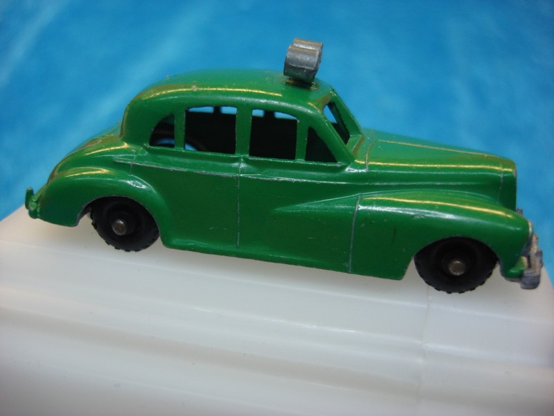 Vintage Budgie #5 Police Car England - Mint Condition, Black Wheels