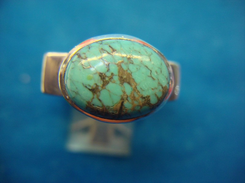 Vintage Silpada sterling silver turquoise ring, size 9
