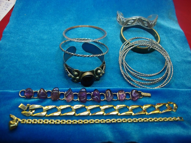 Vintage Costume Bracelet Lot of 10