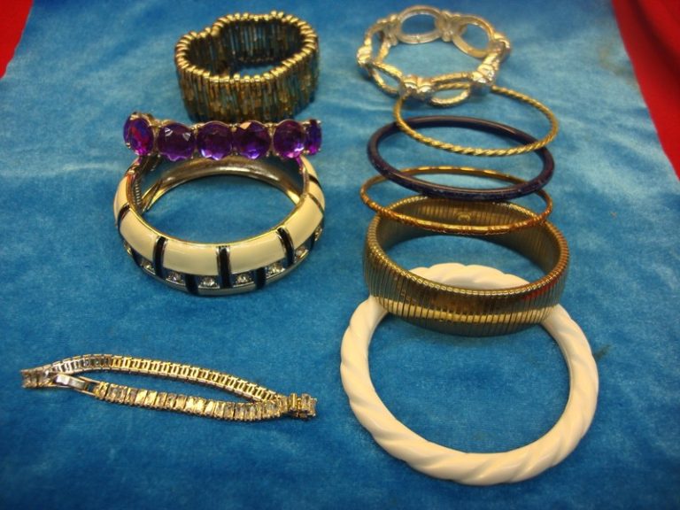 Vintage Costume Bracelet Lot of 10